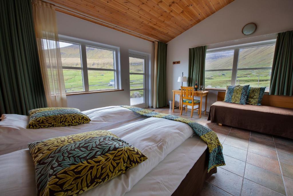 Gjaargardur Guesthouse Gjógv Camera foto