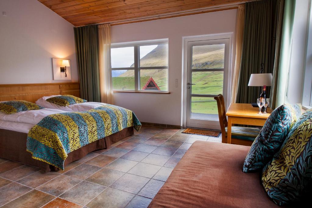 Gjaargardur Guesthouse Gjógv Camera foto